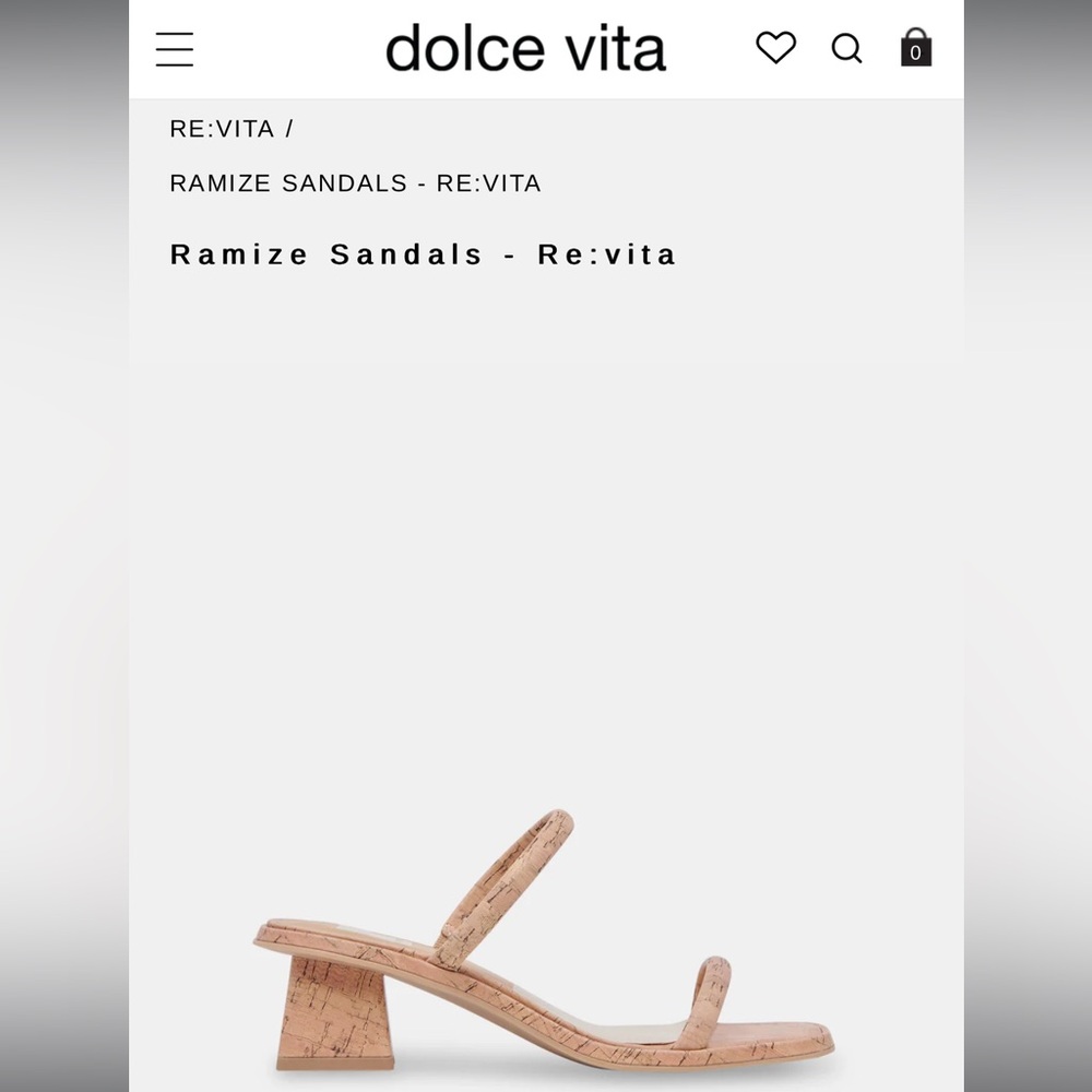 Dolce Vita Ramize Sandals - Natural